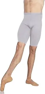 [Wearmoi] Wear Moi ODEO10LGR Ballet Dance Pants, Boys, ODEO10LGR Above Knee Length, Elastic Waist, Microfiber Fabric (10-12 Years), Light Gray