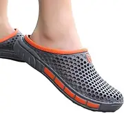 [N\C] Summer Water Shoes, Male Outdoor Hollow Beach Water Slippers, Non-Slip Light Sandals