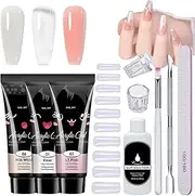 Gel Manicure Nails, Portable Uv Lamp Hand Manicure, Home Supplies, Poly Nails Full Set, Nail Extension Accessories, Ideal for Professional Salon and Use