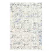 Expressions Navy Blue Ikat Rug