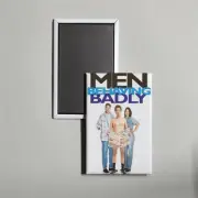 Men Behaving Badly Mini TV Show Poster Fridge Locker Magnet