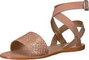 [KAANAS] Womens Paraty Hologram Gladiator Flat Sandal