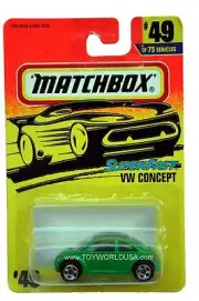 1996 Matchbox #49 Superfast Volkswagen Concept