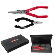 VAMPLIERS Mini Pliers + Long Nose Pliers, Screw Extractor Gift Set, VT-001-S2GGS