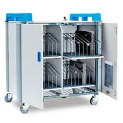 LapCabby 32 Vertical - 32-Device Mobile AC Charging Trolley for LaptopsChromebooks up to 17" - Vertical