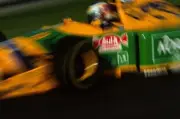 Michael Schumacher Benetton B193B 1st place 1993 F1 Portuguese GP Old Photo