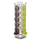 Space-saving Coffee Stand Capacity Capsule Holder Rotatable for Nespresso
