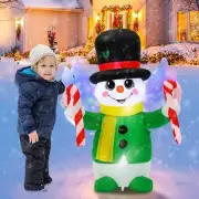 4 Ft Christmas Inflatables Snowman Angel Outdoor Decorations, Christmas Blow ...