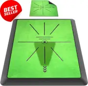 Golf Hitting Mat | Golf Training Mat for Swing Path Feedback/Detection Batting |
