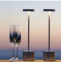 在飛比找樂天市場購物網優惠-usb充電桌燈創意餐桌吧燈戶外夜燈設計師款