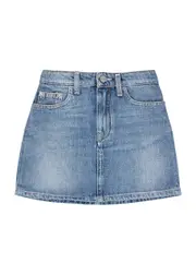 Palm Angels Kids Logo-print Denim Skirt (6-12 Years) - Blue - 06YR (6 Years) 06YR (6 years)