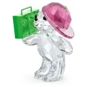 New in Box Sparkling Swarovski Crystal Kris Bear Figurine 90's Party