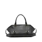 [Alexander Mcqueen] Alexander Mcqueen Farringdon Ring-detail Tote Bag ONE SIZE BLACK