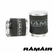 Chrome Cap Motorcycle Pod Foam Air Filter 40mm
