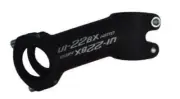 Nitto UI-22BX A-Head Stem 31.8mm Bar Clamp 1-1/8" Steerer clamp In Black