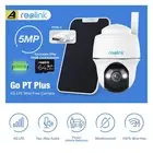 Reolink Go PT Plus 2K+ 5MP 4G LTE Wireless Security Camera Spotlights AI Detect