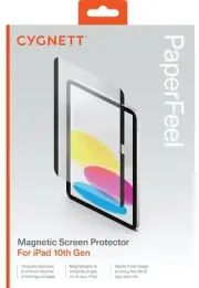 Cygnett Magnetic Paper Feel Screen Protector - Apple iPad 10.9 inch 10th Gen