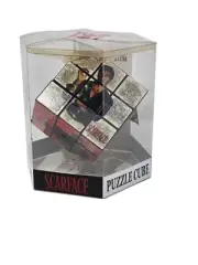 Vintage SCARFACE RUBIKS CUBE Puzzle In Packaging Tony Montana Actor Movie