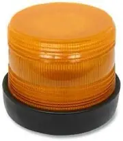 Custer Products STR-60 LED Amber Strobe Light Beacon Warning 60 Diodes