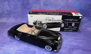 Vintage Bandai Rolls Royce Silver Cloud Convertible Tin Friction Toy Car w/ Box