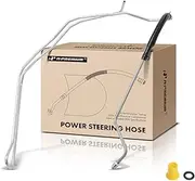 A-Premium Power Steering Hose Return Hose Line Assembly Compatible with Buick Rendezvous 2002-2007 & Pontiac Aztek 2001-2005, with Cooler, From Gear, Replace# 26078270