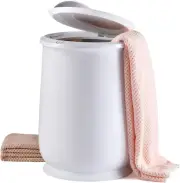 Towel Warmer Bucket, Large Towel Warmers for Bathroom, Flip-Lid Towel Heater, Au