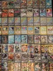 Pokemon Card Lot 100 OFFICIAL TCG Cards + Ultra Rare | VMAX GX EX VSTAR OR V!