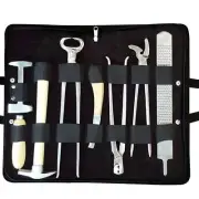 Heavy Duty Professional Horse Care Farrier Tool Kit Hoof Clincher Nipper Rasp..
