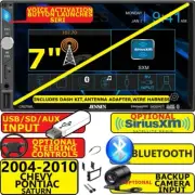 04-10 CHEVY PONTIAC SATURN BLUETOOTH USB AUX CAR RADIO STEREO W/ OPT. SIRIUSXM