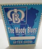 The Moody Blues Backstage Pass Tour Of The World Original 1992 Rock Music Gift