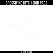 CURT Replacement CrossWing 5th Wheel Hitch Skid Pads 19282