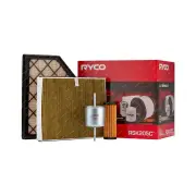 Ryco 4WD Filter Service Kit for Ford Ranger Raptor PY T6.2 V6 3.0L DD2S 2022-On