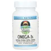 Source Naturals, Vegan Omega-3s, 30 Vegan Softgels