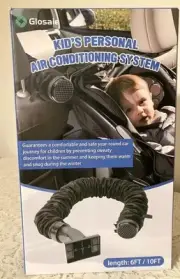 Glosaie Kids Personal Air Conditioning System for Vehicles 6/10 ft.