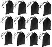 [Toddmomy] 12pcs Microfiber Goggles Bag Sunglasses Case Drawstring Travel Accessory Bag for Outdoor Ski Goggles Pouch
