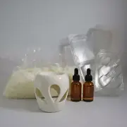 Christmas Gift- Soy Wax Melts Making Kit - 10 Clam Shells, Soy Wax, Fragrance
