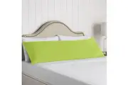 100% Cotton Body Pillowcase Chartreuse