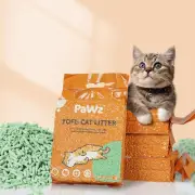 Tofu Cat Litter Clumping, Flushable, Ultra Absorbent and Fast Drying, Solubility