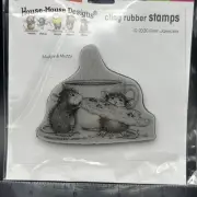 New Stampendous HOUSE MOUSE Rubber Stamp COOKIE CRUMBLES