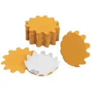 Keystone 2" Diameter Flex Edge Gold Hook and Loop Wavy Sanding Disc Single Gr...