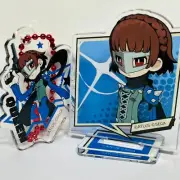 Makoto Nijima Persona 5 Tactica Acrylic Keychain + Stand Official Bundle Set