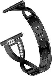 [AEHON] 20MM Watch Band For Garmin Vivoactive 3 Venu 2 SQ Vivoactive 4 4S Forerunner 645 245mm Zinc Alloy Strap Watchband Accessories