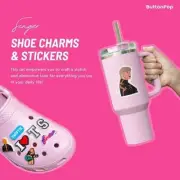 SINGER SHOE CROC CHARMS SHOE CHARMS FOR SANDALS WRISTBAND, CHARMS & STICKERS