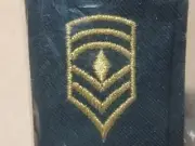 ARMY FIRST SERGEANT SHOULDER MARKS SOFT SHOULDER BOARDS