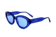 Benetton BE5050 696 GLOSS CRYS BLUE 53/19/140 WOMAN Sunglasses