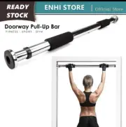 Exercise Doorway Pull Up Bar - BRAND NEW - With Free Bonus Workout Accessories