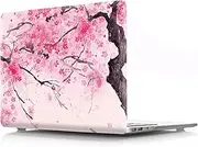 IVY Compatible with MacBook Pro (16-inch with M1/M2 Models: A2485/A2780) Cherry Blossoms Hard Shell Case with Keyboard Cover - K