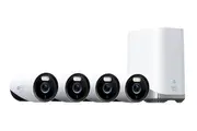 eufy Security eufyCam Professional (E330) 4-Cam Kit with HomeBase 3