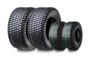 Set 4 WANDA 13X5-6 & 23X8.5-12 Lawn Mower Tractor Turf Tires 4 Ply-13106/13046