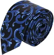 [Trafalgar] Men's Big & Tall Christian the Romantic Brocade Silk Necktie